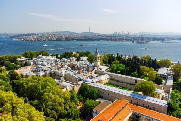 The View of of Topkapi Palace